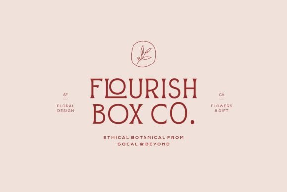 Blossom Noir Font - Preview 1
