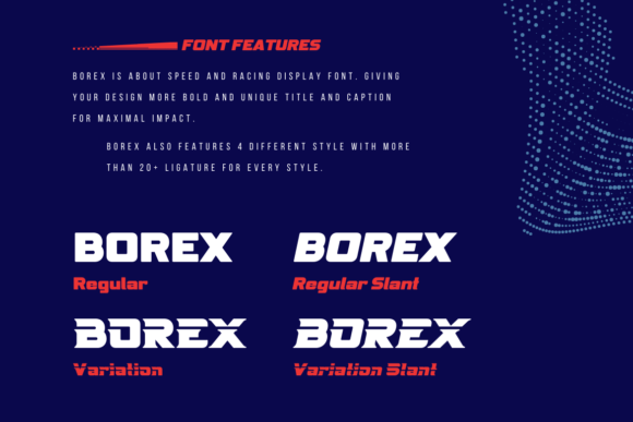Borex Font - Preview 1