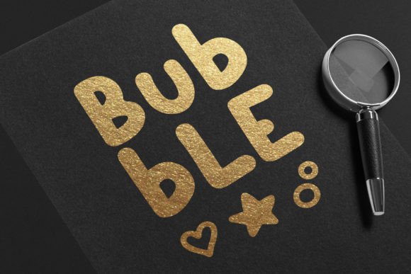 Bubble Font - Preview 2