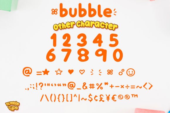 Bubble Font - Preview 6