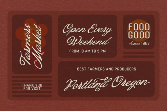 Cadisone Font - Preview 3