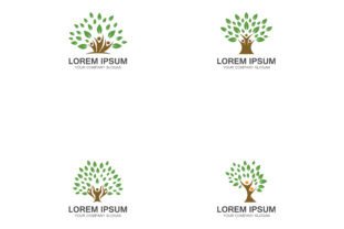 Family Tree Logo template vector icon