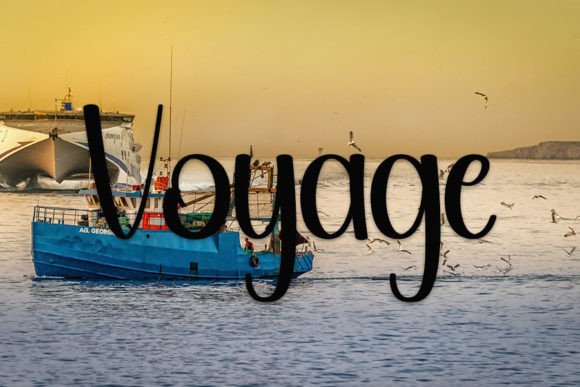 Fishing Font - Preview 4
