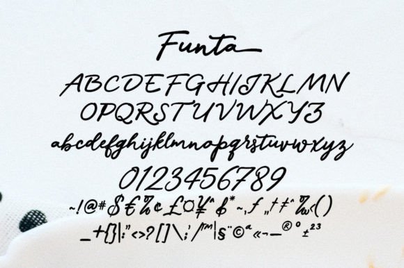 Funta Font - Preview 2