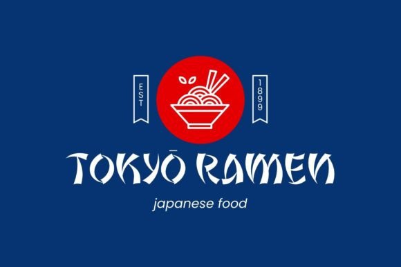 Japan Bento Font PNG with transparent background - Preview 4