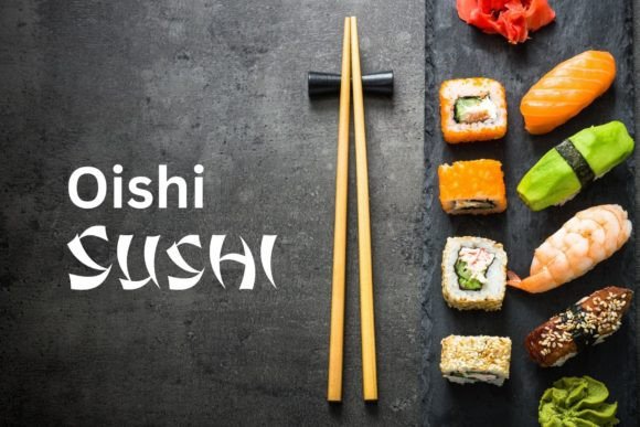 Japan Bento Font PNG with transparent background - Preview 6