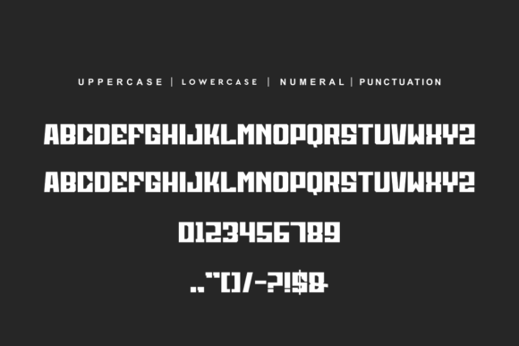 Jrock Poster Font - Preview 3