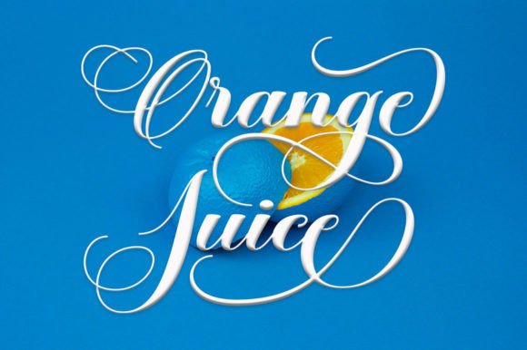 Magdaline Font PNG with transparent background - Preview 2