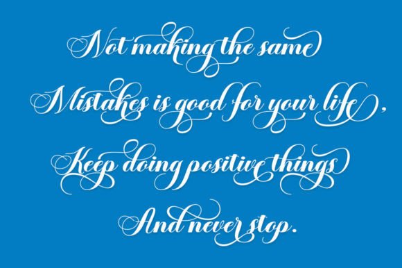 Magdaline Font PNG with transparent background - Preview 4