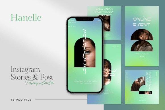 Minimalist Instagram Template Graphics