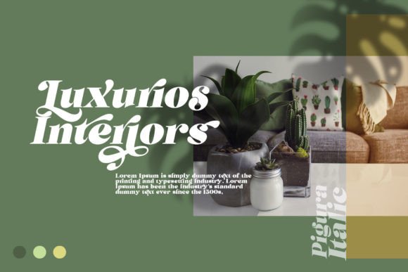 Pigura Font PNG with transparent background - Preview 3