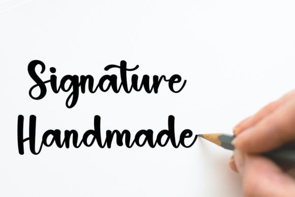 Autumn Handmade Font - Preview 4