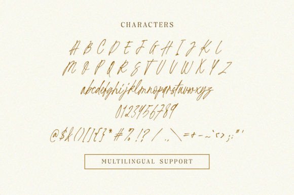 Glowrious Morning Font - Preview 5