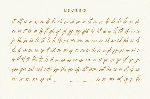 Glowrious Morning Font - Preview 6