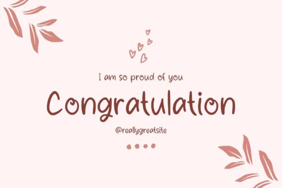 Natlycalie Font PNG with transparent background - Preview 3