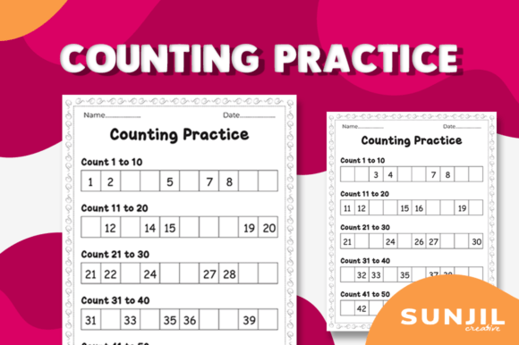 Number Coloring Tracing Activity Book Graphic by sunjilcreative ...