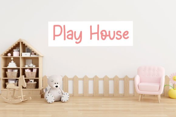 Playmate Font PNG with transparent background - Preview 6