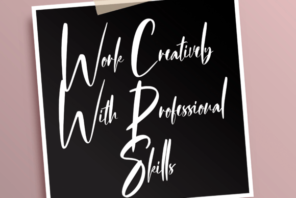Simple Inkdrop Font PNG with transparent background - Preview 2