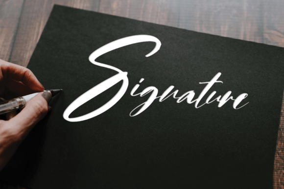 Simple Inkdrop Font PNG with transparent background - Preview 4