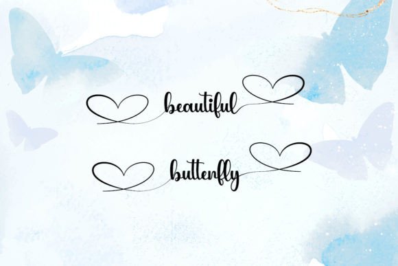Liodra Font PNG with transparent background - Preview 2