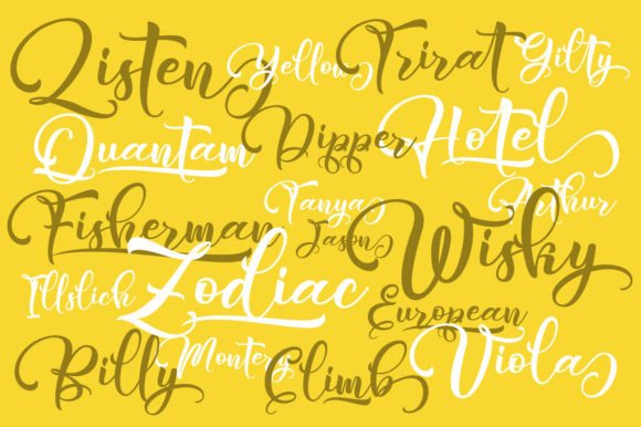 Ahatar Font PNG with transparent background - Preview 1
