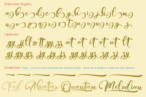 Ahatar Font PNG with transparent background - Preview 2