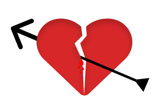 Broken Heart Illustration Artisanat Par Themesvila