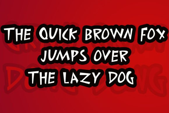 Grandong Font - Preview 2