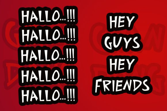Grandong Font - Preview 3