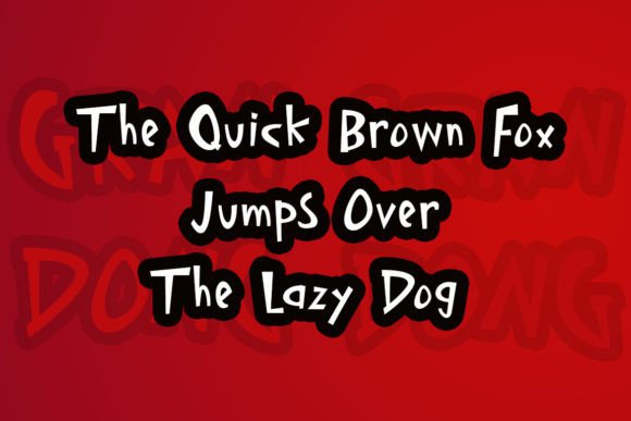 Grandong Font - Preview 1