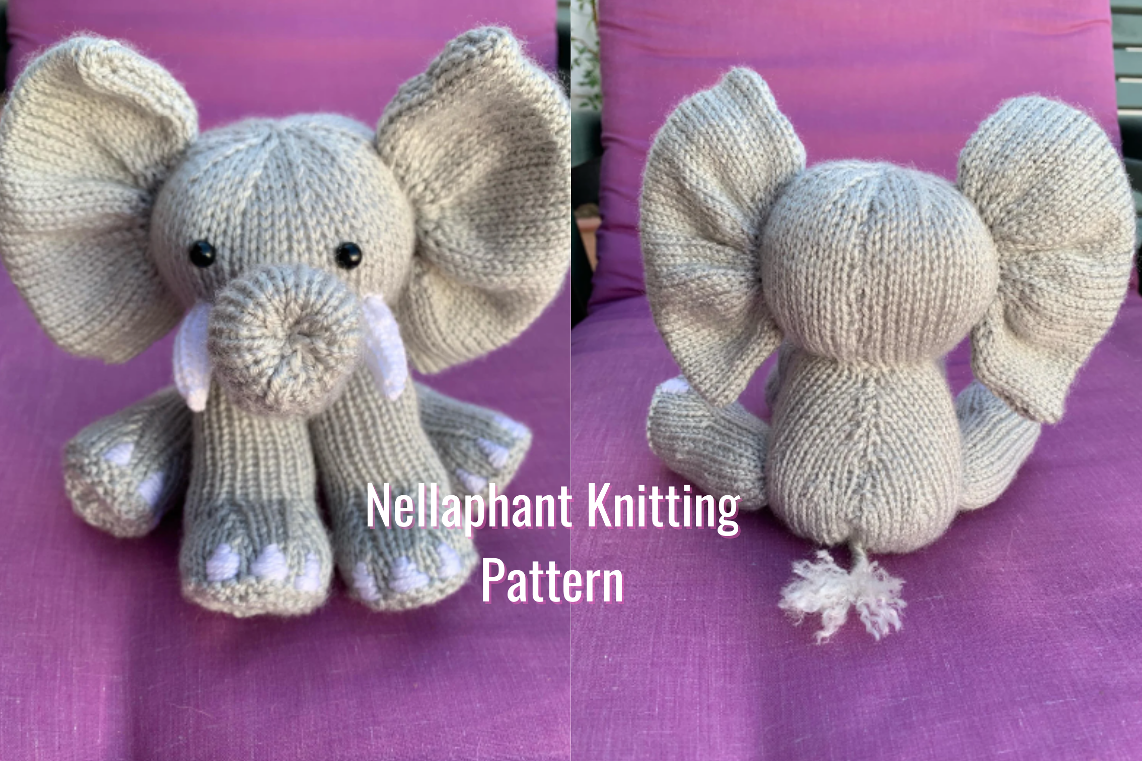 Nellaphant Knitting Pattern