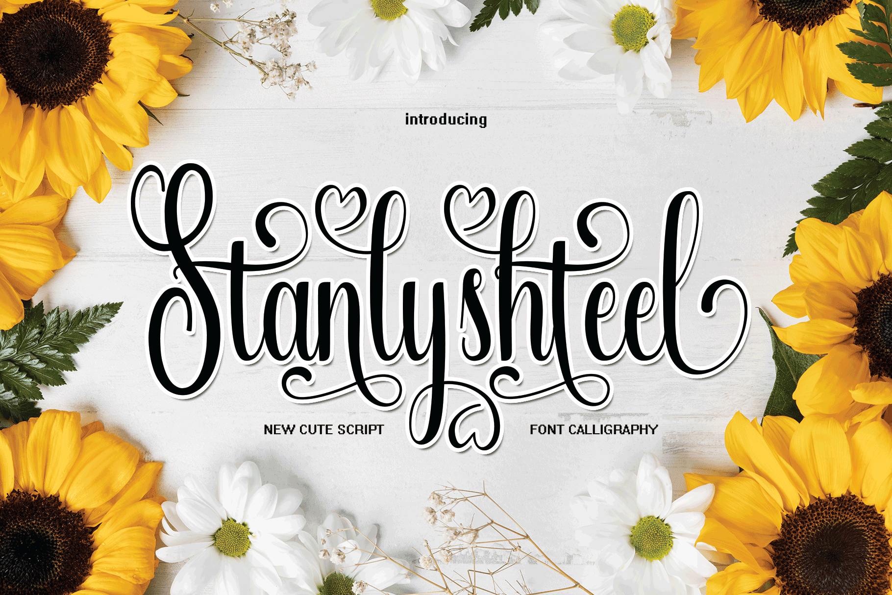 Stanshell Font Stanlyshteel Font by MYdesign · Creative Fabrica
