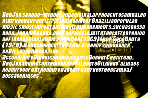 Benjor Family Font - Preview 4