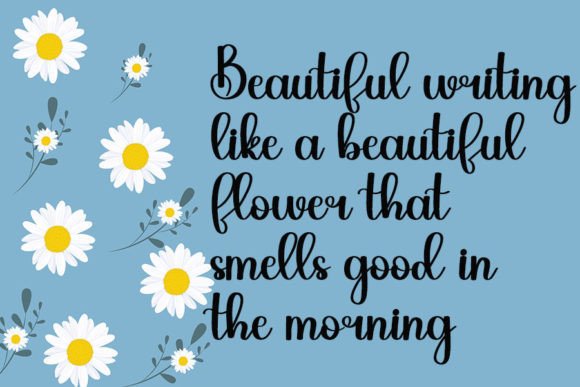 Calligraphy Font - Preview 3