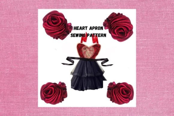 Heart Lover Apron Trio Sewing PDF