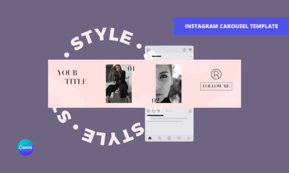 Instagram Carousel Template Graphics