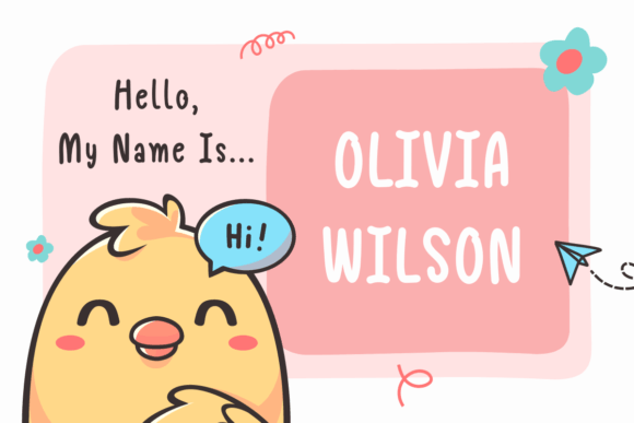 Juicy Melon Font PNG with transparent background - Preview 3