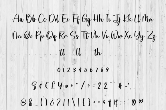 Kite Broke Font - Preview 5