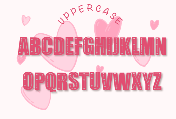 Love Very Much Font PNG with transparent background - Preview 1