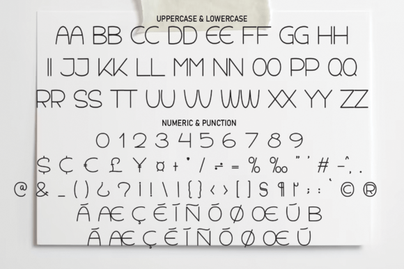 Paper Story Font PNG with transparent background - Preview 6