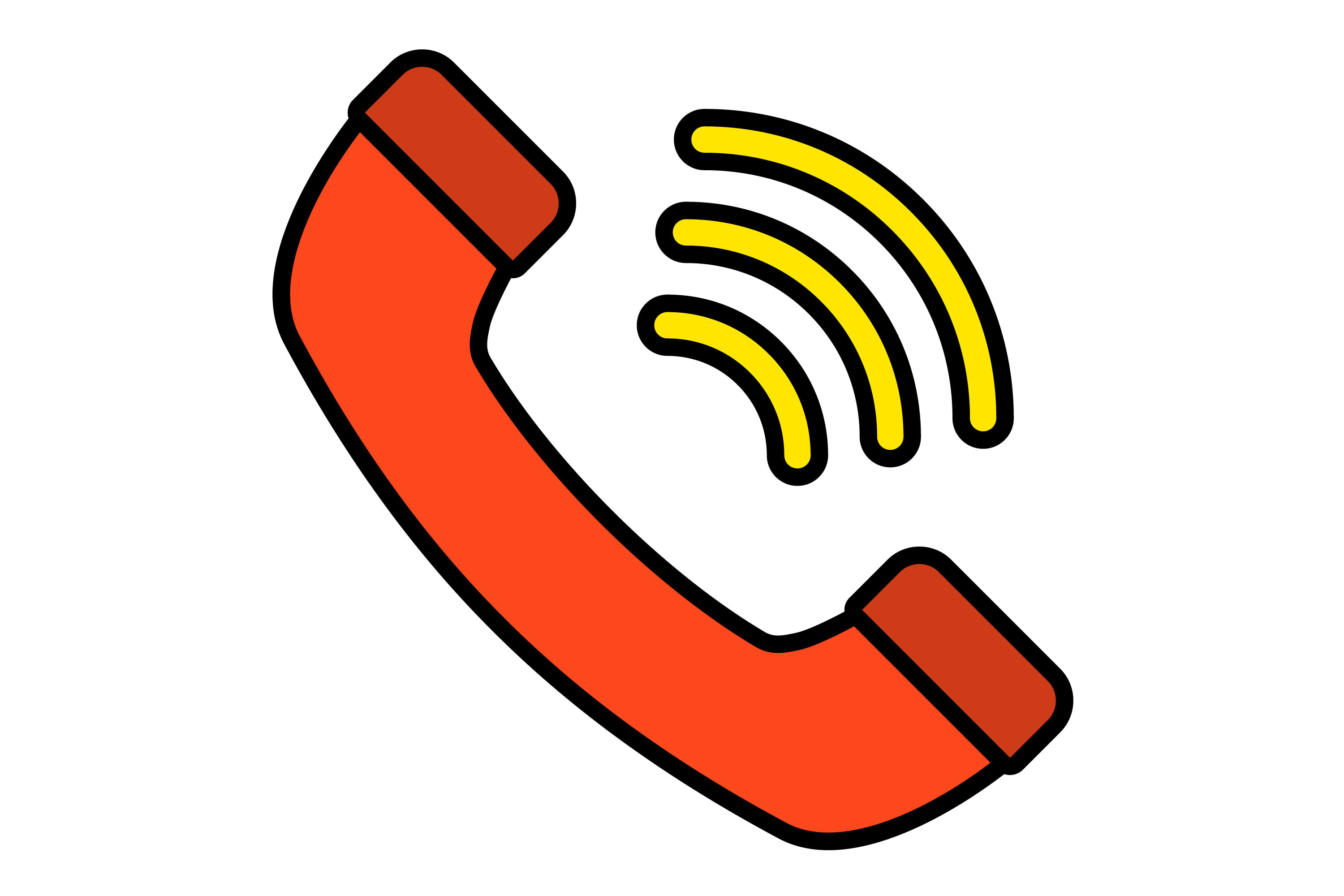 Phone Ringing Filled Line Icon Graphic by Mahi Icons · Creative Fabrica