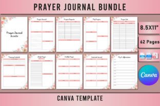 Prayer Journal Bundle for Canva Graphic by Shumaya · Creative Fabrica