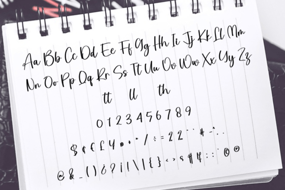 Sacrifice Font PNG with transparent background - Preview 6