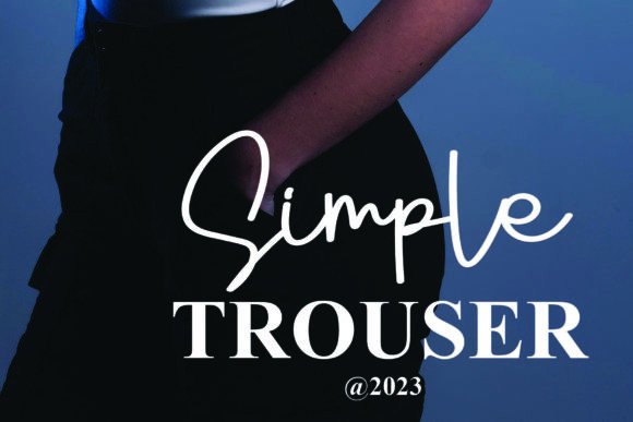 Slimfite Font PNG with transparent background - Preview 3