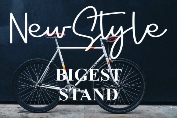 Slimfite Font PNG with transparent background - Preview 5