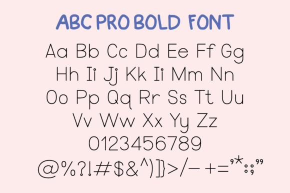 Abc Pro Tracing Dot Font PNG with transparent background - Preview 3