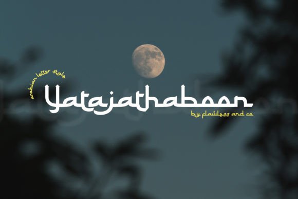 Abizhar Font - Preview 2