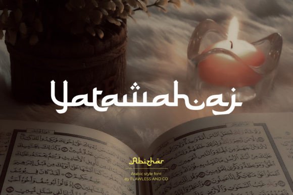 Abizhar Font - Preview 5