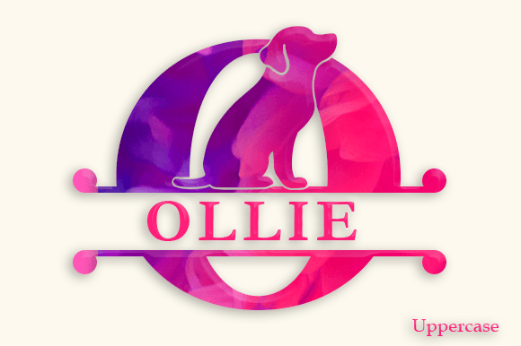 Archie Monogram Font font preview - 1