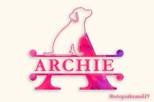 Archie Monogram Font by utopiabrand19 · Creative Fabrica